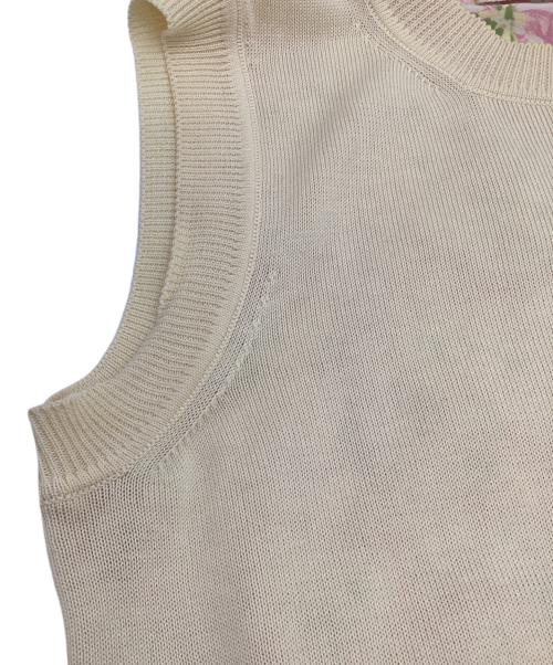 MARNI（マルニ）MARNI (マルニ) ノースリーブニット ベージュ サイズ:36の古着・服飾アイテム