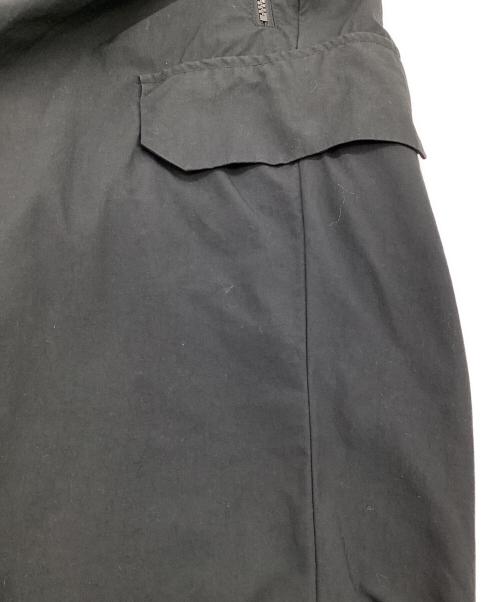 and wander（アンドワンダー）and wander (アンドワンダー) twill pants（ツイル パンツ） ブラック サイズ:Lの古着・服飾アイテム