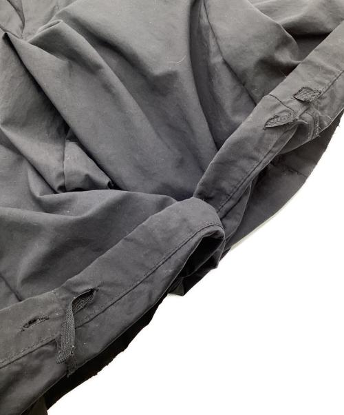 and wander（アンドワンダー）and wander (アンドワンダー) twill pants（ツイル パンツ） ブラック サイズ:Lの古着・服飾アイテム