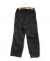 and wander (アンドワンダー) twill pants（ツイル パンツ） ブラック サイズ:L：9000円