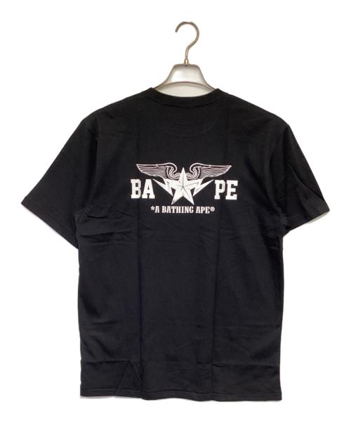 A BATHING APE（アベイシングエイプ）A BATHING APE (アベイシングエイプ) 半袖Tシャツ ブラック サイズ:XLの古着・服飾アイテム