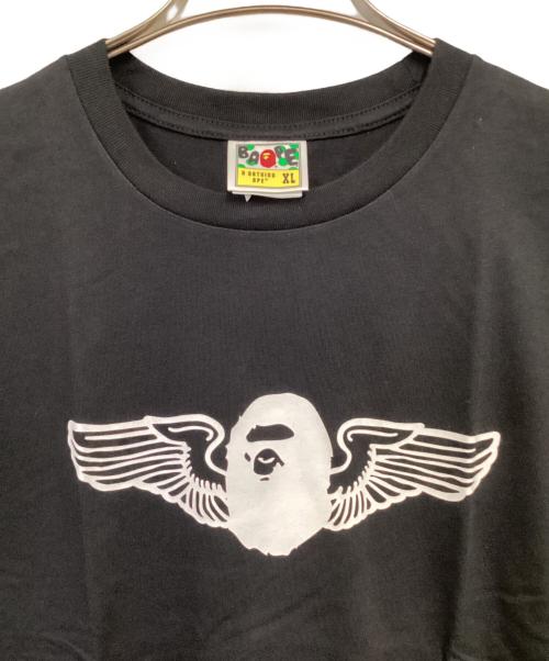 A BATHING APE（アベイシングエイプ）A BATHING APE (アベイシングエイプ) 半袖Tシャツ ブラック サイズ:XLの古着・服飾アイテム
