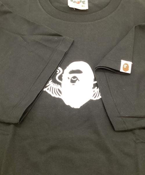 A BATHING APE（アベイシングエイプ）A BATHING APE (アベイシングエイプ) 半袖Tシャツ ブラック サイズ:XLの古着・服飾アイテム