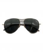 Saint Laurent Parisサンローランパリ）の古着「CLASSIC 11 BLONDIE サングラス」｜ゴールド×ブラック