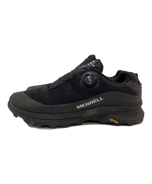 MERRELL（メレル）MERRELL (メレル) MOAB SPEED STORM GORE-TEX BOA（モアブ スピード ストーム ゴアテックス ボア） ブラック サイズ:27.5㎝の古着・服飾アイテム