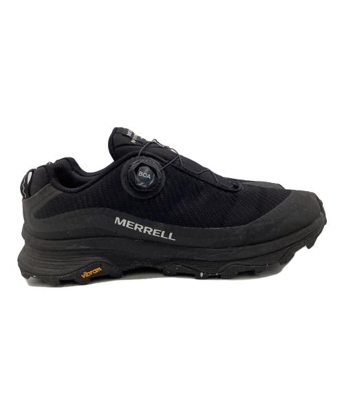 MERRELL（メレル）MERRELL (メレル) MOAB SPEED STORM GORE-TEX BOA（モアブ スピード ストーム ゴアテックス ボア） ブラック サイズ:27.5㎝の古着・服飾アイテム