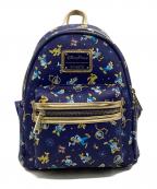 Disney PARKSディズニーパーク）の古着「loungefly（ラウンジフライ）ミニバックパック」｜ブルー