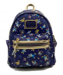 Disney PARKS（ディズニーパーク）の古着「loungefly（ラウンジフライ）ミニバックパック」｜ブルー