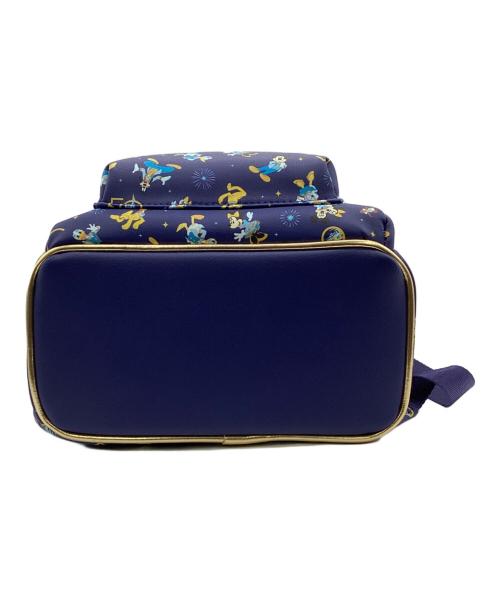 Disney PARKS（ディズニーパーク）Disney PARKS (ディズニーパーク) loungefly（ラウンジフライ）ミニバックパック ブルーの古着・服飾アイテム