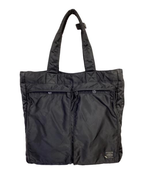 PORTER（ポーター）PORTER (ポーター) TANKER（タンカー）キャリングトートバッグ（旧モデル） ブラックの古着・服飾アイテム
