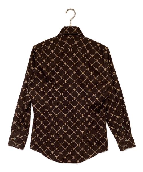 BURBERRY BLACK LABEL（バーバリーブラックレーベル）BURBERRY BLACK LABEL (バーバリーブラックレーベル) 長袖BDシャツ ブラウン サイズ:2の古着・服飾アイテム
