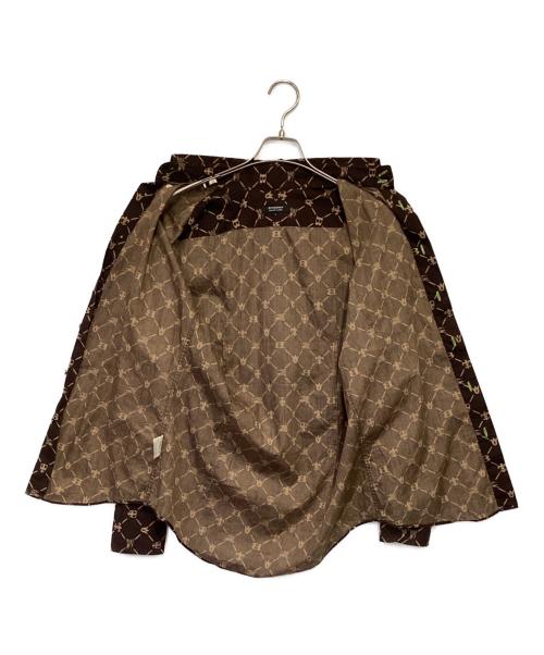 BURBERRY BLACK LABEL（バーバリーブラックレーベル）BURBERRY BLACK LABEL (バーバリーブラックレーベル) 長袖BDシャツ ブラウン サイズ:2の古着・服飾アイテム