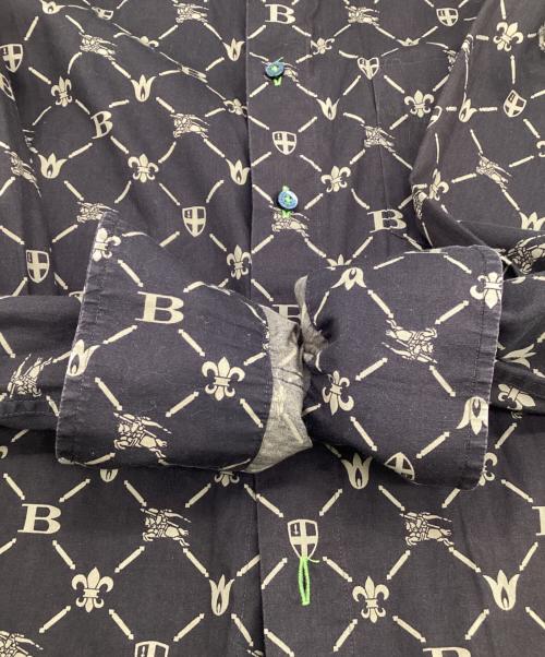 BURBERRY BLACK LABEL（バーバリーブラックレーベル）BURBERRY BLACK LABEL (バーバリーブラックレーベル) 長袖BDシャツ ブラウン サイズ:2の古着・服飾アイテム