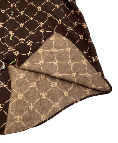 BURBERRY BLACK LABEL（バーバリーブラックレーベル）BURBERRY BLACK LABEL (バーバリーブラックレーベル) 長袖BDシャツ ブラウン サイズ:2の古着・服飾アイテム