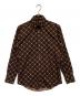 BURBERRY BLACK LABEL（バーバリーブラックレーベル）の古着「長袖BDシャツ」｜ブラウン