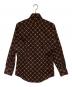 BURBERRY BLACK LABEL (バーバリーブラックレーベル) 長袖BDシャツ ブラウン サイズ:2：6000円