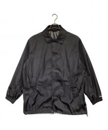 mixmag×ARMANI EXCHANGE（ミックスマグ×アルマーニ エクスチェンジ）の古着「ボタンアップジャケット」｜ブラック