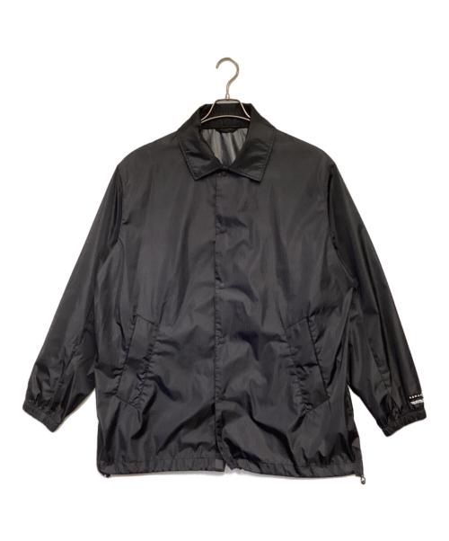 mixmag（ミックスマグ）mixmag (ミックスマグ) ARMANI EXCHANGE (アルマーニ エクスチェンジ) ボタンアップジャケット ブラック サイズ:XLの古着・服飾アイテム