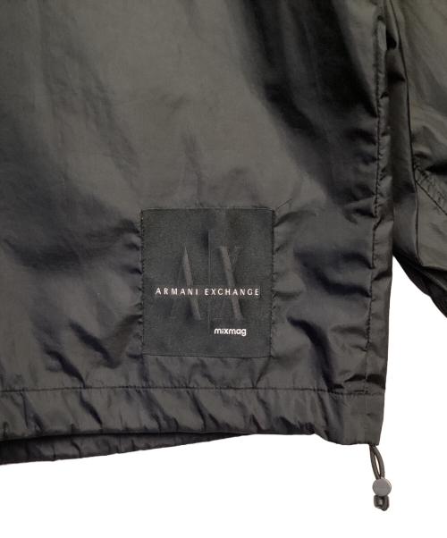 mixmag（ミックスマグ）mixmag (ミックスマグ) ARMANI EXCHANGE (アルマーニ エクスチェンジ) ボタンアップジャケット ブラック サイズ:XLの古着・服飾アイテム