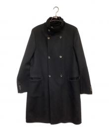 GIORGIO ARMANI（ジョルジョアルマーニ）の古着「カシミヤコート」｜ブラック