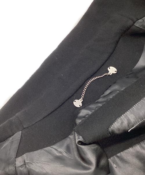 GIORGIO ARMANI（ジョルジョアルマーニ）GIORGIO ARMANI (ジョルジョアルマーニ) カシミヤコート ブラック サイズ:56の古着・服飾アイテム