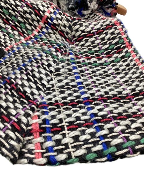 sacai（サカイ）sacai (サカイ) ツイードフリンジニットベスト マルチカラー サイズ:2の古着・服飾アイテム