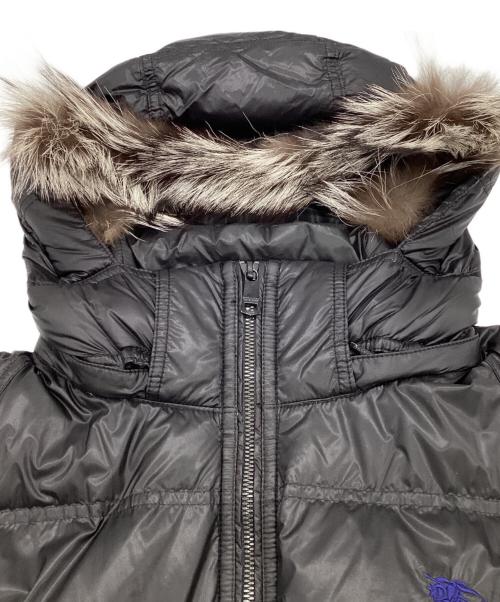 BURBERRY BLACK LABEL（バーバリーブラックレーベル）BURBERRY BLACK LABEL (バーバリーブラックレーベル) ダウンジャケット ブラック サイズ:LLの古着・服飾アイテム