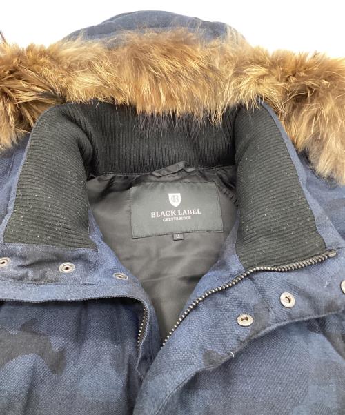 BLACK LABEL CRESTBRIDGE（ブラックレーベル クレストブリッジ）BLACK LABEL CRESTBRIDGE (ブラックレーベル クレストブリッジ) ダウンジャケット ネイビー サイズ:LLの古着・服飾アイテム