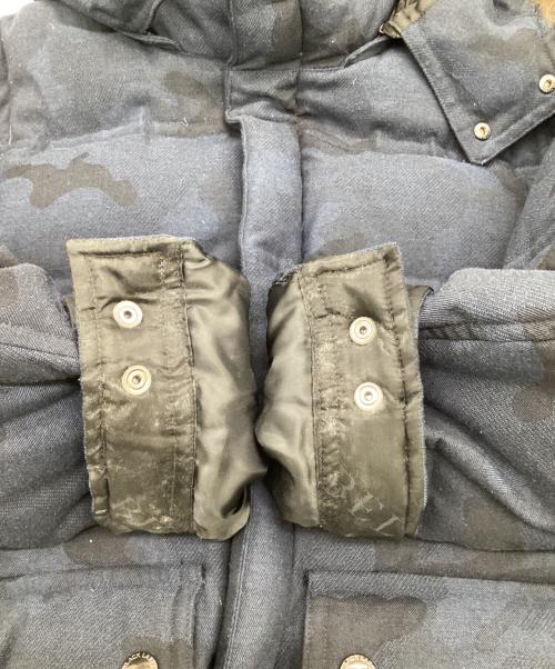 BLACK LABEL CRESTBRIDGE（ブラックレーベル クレストブリッジ）BLACK LABEL CRESTBRIDGE (ブラックレーベル クレストブリッジ) ダウンジャケット ネイビー サイズ:LLの古着・服飾アイテム