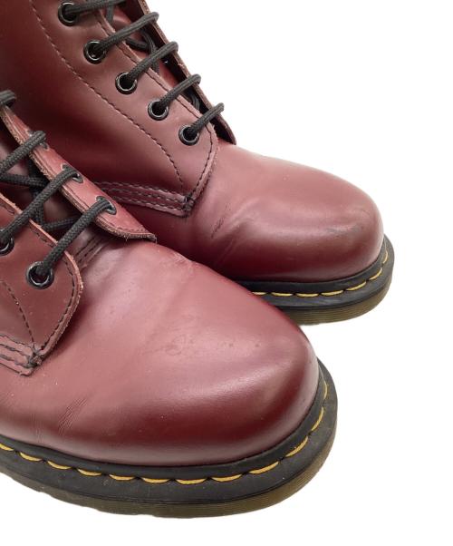 Dr.Martens（ドクターマーチン）Dr.Martens (ドクターマーチン) 1460 8ホールブーツ ワインレッド サイズ:UK9の古着・服飾アイテム