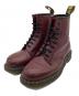 Dr.Martens（ドクターマーチン）の古着「1460 8ホールブーツ」｜ワインレッド