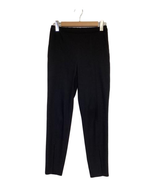 LE PHIL（ル フィル）LE PHIL (ル フィル) 2WAYツイルフロントスリットパンツ ブラックの古着・服飾アイテム
