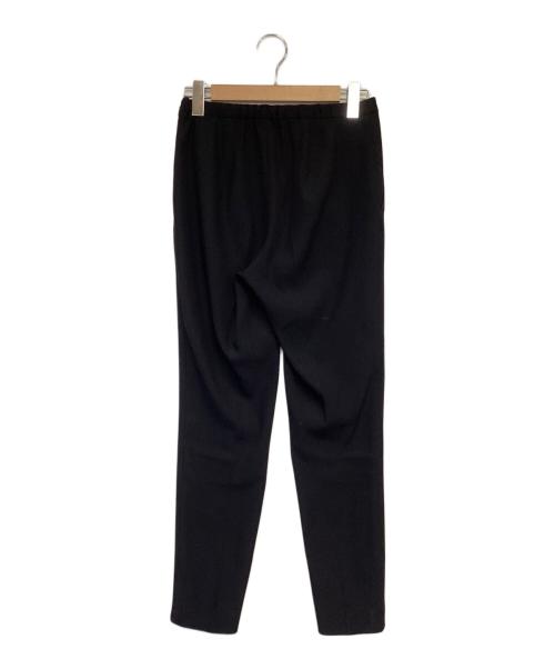 LE PHIL（ル フィル）LE PHIL (ル フィル) 2WAYツイルフロントスリットパンツ ブラックの古着・服飾アイテム