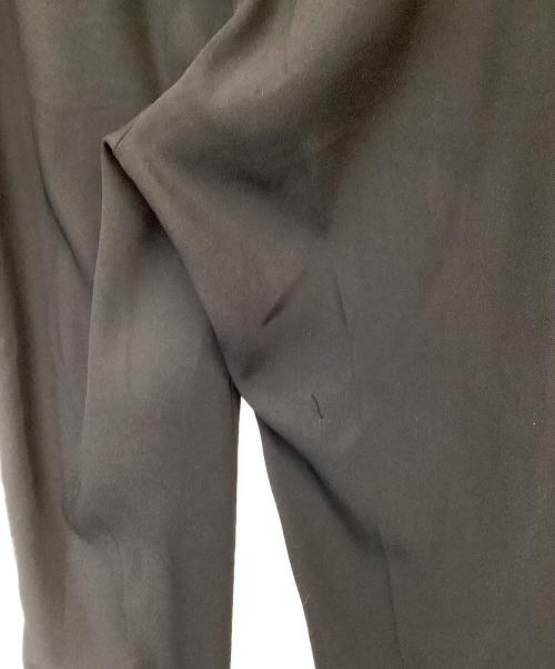 LE PHIL（ル フィル）LE PHIL (ル フィル) 2WAYツイルフロントスリットパンツ ブラックの古着・服飾アイテム
