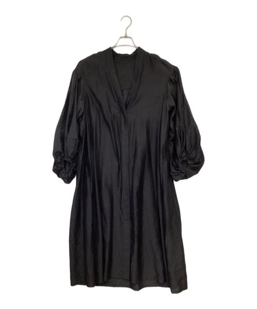 LE PHIL（ル フィル）LE PHIL (ル フィル) シアーローンワンピース ブラック サイズ:1の古着・服飾アイテム