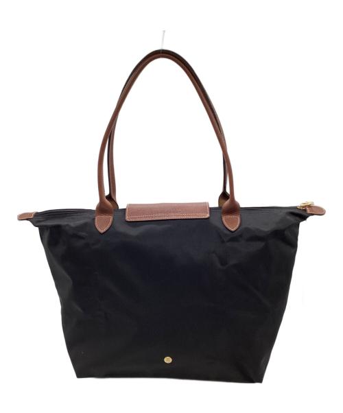 LONGCHAMP（ロンシャン）LONGCHAMP (ロンシャン) ルプリアージュ トートバッグ ブラックの古着・服飾アイテム