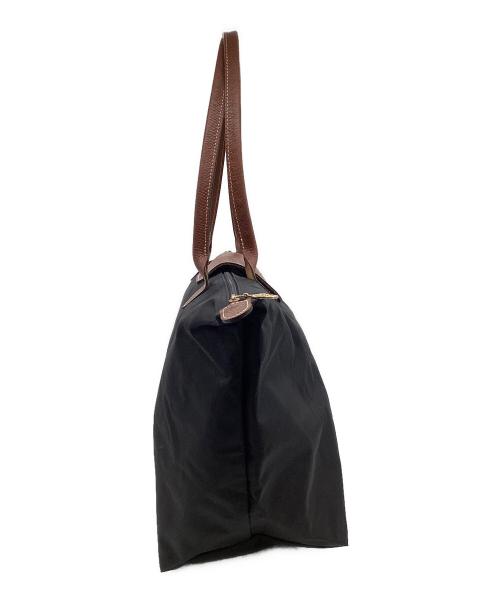 LONGCHAMP（ロンシャン）LONGCHAMP (ロンシャン) ルプリアージュ トートバッグ ブラックの古着・服飾アイテム