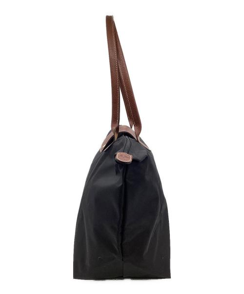 LONGCHAMP（ロンシャン）LONGCHAMP (ロンシャン) ルプリアージュ トートバッグ ブラックの古着・服飾アイテム
