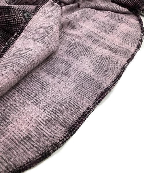 Carhartt WIP（カーハート ワーク イン プログレス）Carhartt WIP (カーハート ワーク イン プログレス) コーデュロイシャツ ブラック×パープル サイズ:XXLの古着・服飾アイテム