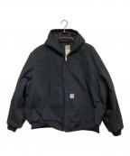 CarHarttカーハート）の古着「フーデッドアクティブジャケット」｜ブラック