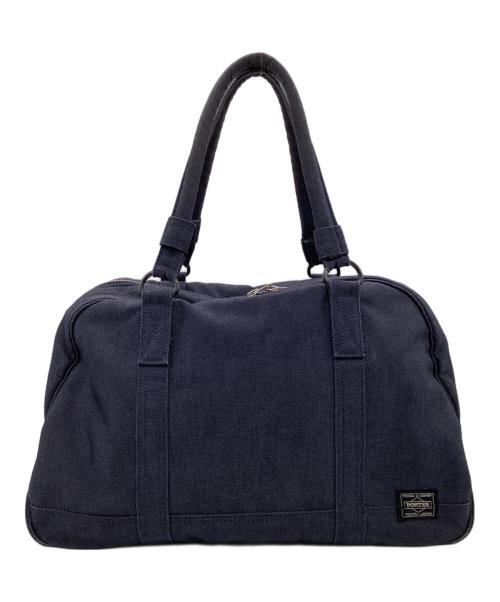 PORTER（ポーター）PORTER (ポーター) SMOKEY（スモーキー）ボストンバッグ ネイビーの古着・服飾アイテム