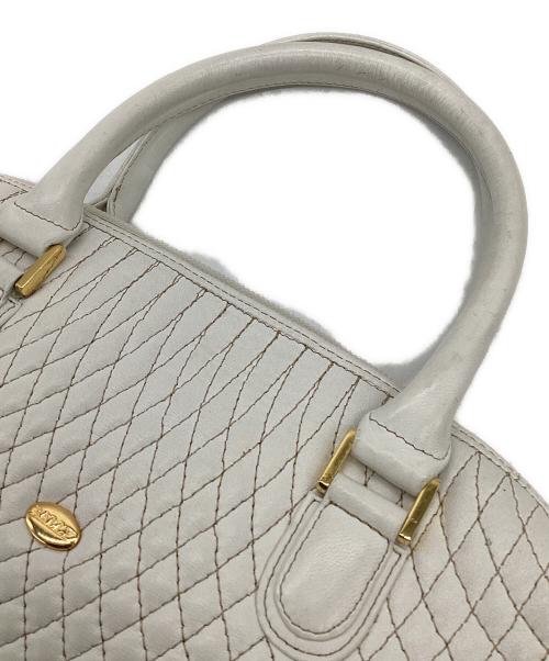 BALLY（バリー）BALLY (バリー) ハンドバッグ ホワイトの古着・服飾アイテム