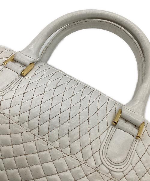 BALLY（バリー）BALLY (バリー) ハンドバッグ ホワイトの古着・服飾アイテム