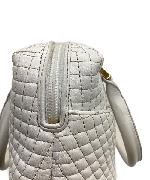 BALLY（バリー）BALLY (バリー) ハンドバッグ ホワイトの古着・服飾アイテム