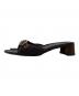 PRADA (プラダ) サンダル ブラウン サイズ:37.5：9000円