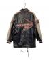 AVIREX VARSITY (アヴィレックスバーシティ) レザージャケット ブラック×レッド サイズ:S：18000円