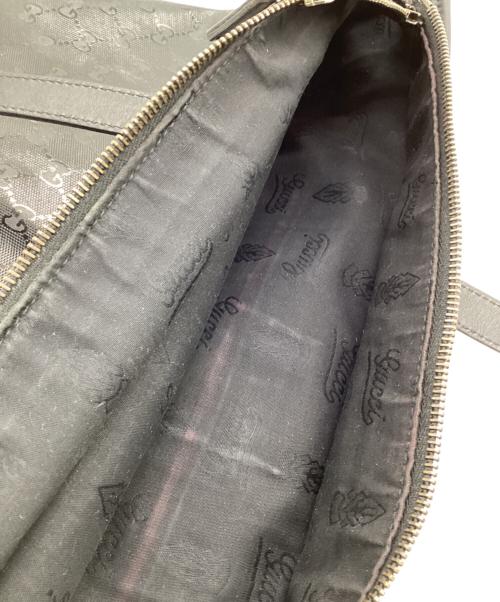 GUCCI（グッチ）GUCCI (グッチ) GGインプリメ トートバッグ ブラックの古着・服飾アイテム