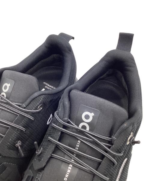 on（オン）on (オン) Cloud 6 Waterproof（クラウド6ウォータープルーフ）スニーカー ブラック サイズ:25㎝の古着・服飾アイテム