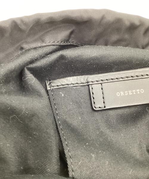 ORSETTO（オルセット）ORSETTO (オルセット) FORTE ショルダーバッグ ブラック×ゴールドの古着・服飾アイテム