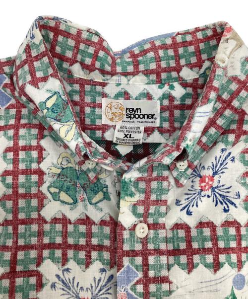 reyn spooner（レイン スプナー）reyn spooner (レイン スプナー) プルオーバー アロハシャツ マルチカラー サイズ:XLの古着・服飾アイテム